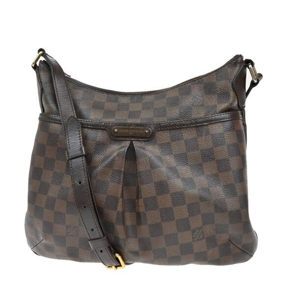 LOUIS VUITTON Bloomsbury PM Shoulder Bag Damier Leather Brown - Picture 1 of 16